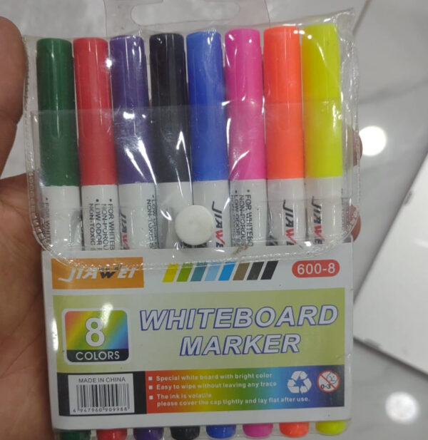 White board markers pack of 8 (NW000313)