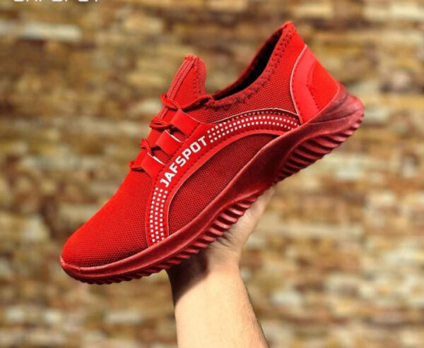 (NW000369) Mens Running Shoes Men Sports Sneakers Men Sport Shoes Red Sports  (size 43)